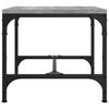 vidaXL Sidebord grå sonoma 40x40x35 cm konstruert tre
