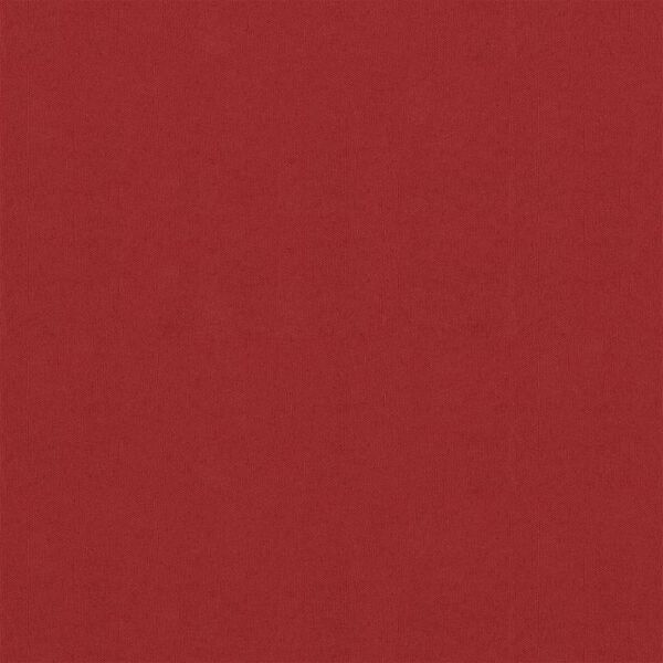 vidaXL Balkongskjerm rød 90x300 cm oxfordstoff