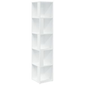 vidaXL Hj&oslash;rneskap hvit 33x33x164,5 cm konstruert tre