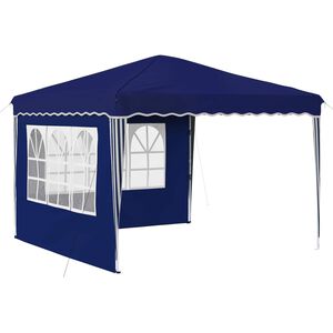 vidaXL Pop-up Festtelt 288 x 288 x 245 cm Bl&aring; Oxford Stoff