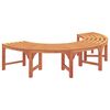 vidaXL Trebens 4-Antall seter 210 x 80 x 45 cm Solid Eucalyptus Tre