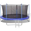 vidaXL Trampolinesett 5 deler 4,57 m