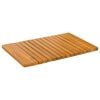 vidaXL Badematte Brun 59 x 40 cm Solid akasietre