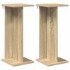 vidaXL Planteholder Sonoma eik 25 x 25,5 x 60,5 cm Konstruert tre