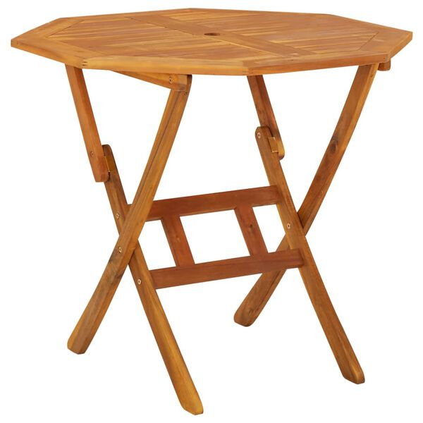 vidaXL Utend&oslash;rs spisestue 5 deler heltre akasie