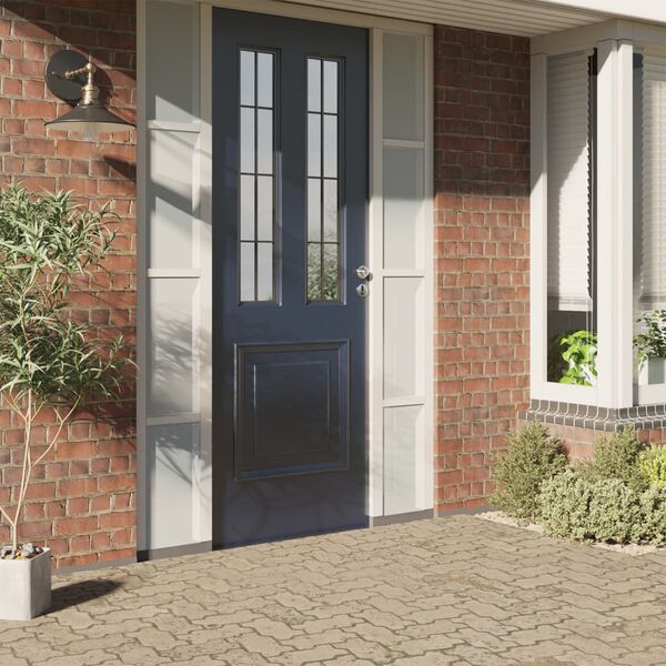 vidaXL Vindusfilm frostet hvit 90x500 cm PVC