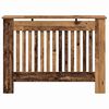 vidaXL Radiator Deksel Gamle tre 112 x 19 x 81,5 cm Konstruert tre