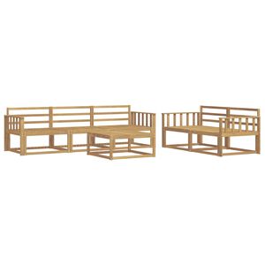 vidaXL Utend&oslash;rs sofa-sett 6 pcs Hvit