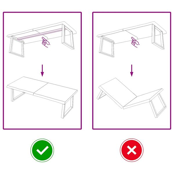 vidaXL Vegghylle lysebrun 140x60x(2-4) cm behandlet heltre eik