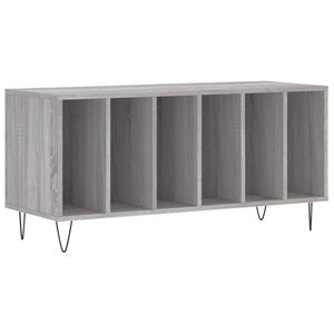 vidaXL Hifi-benk gr&aring; sonoma 100x38x48 cm konstruert tre