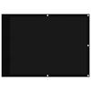 vidaXL Balkongskjerm svart 75x800 cm 100% polyester oxford