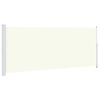 vidaXL Uttrekkbar sidemarkise 200x514 cm kremhvit