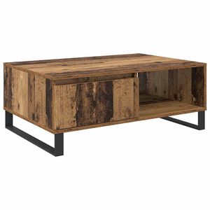 vidaXL Kaffebord Gamle tre 90 x 60 x 35 cm Konstruert tre