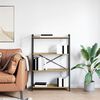 vidaXL Bokhylle Artisan Eik 80 x 30 x 120 cm Konstruert tre