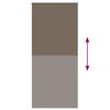vidaXL Rullegardin blackout 120 x 230 cm Kaffe