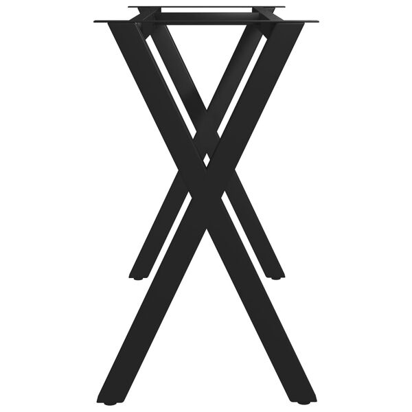 vidaXL Spisebordben X-ramme 100x40x72 cm