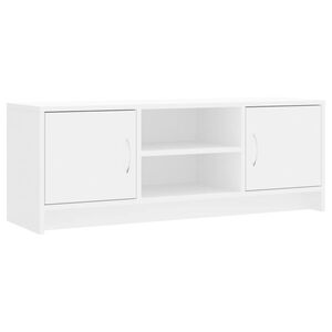 vidaXL TV-benk svart 102x30x37,5 cm konstruert tre