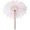 vidaXL Balinesisk Parasol Krem 215 x 215 x 260 cm
