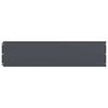 vidaXL Plenkanter 10 stk antrasitt 25x103 cm kaldvalset st&aring;l