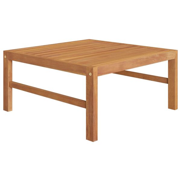 vidaXL Hagebord 63x63x30 cm heltre teak