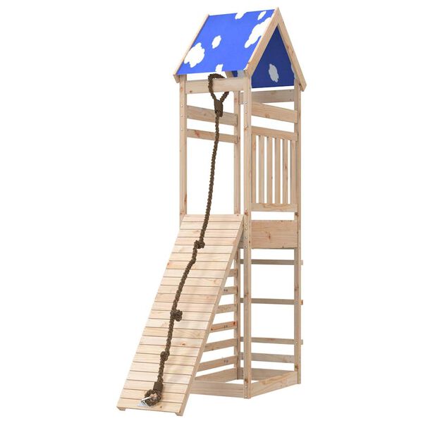 vidaXL Utend&oslash;rs lekesett heltre furu