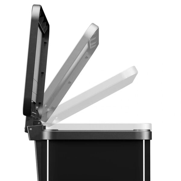 Hailo Pedalb&oslash;tte Oko Duo Plus st&oslash;rrelse L 17 L+9 L svart 0630-260