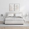 vidaXL Vegghylle Veggmontert Hvit 38 x 19 x 19 cm Konstruert tre
