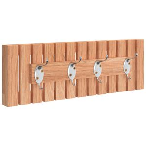 vidaXL Knaggrekke 42x8,5x14 cm heltre valn&oslash;tt