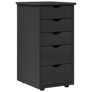 vidaXL Kabinett 34 x 39 x 61,5 cm Massiv furu Gr&aring;