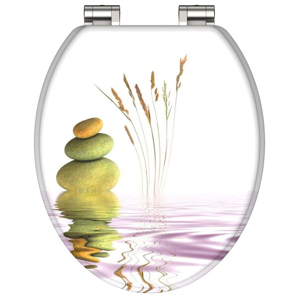 SCH&Uuml;TTE Toalettsete med myk lukkefunksjon BALANCE MDF