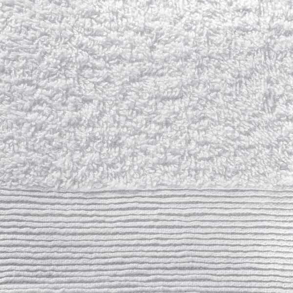 vidaXL Håndklesett 12 stk bomull 450 g/m² hvit