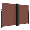 vidaXL Uttrekkbar sidemarkise 160x1200 cm brun