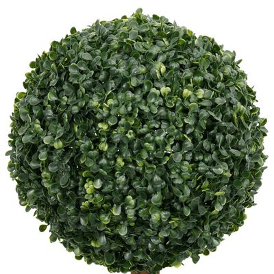vidaXL Kunstig buksbomplante med potte ballformet 119 cm grønn