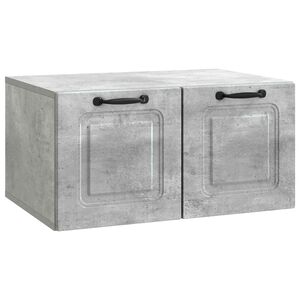 vidaXL Vegghengt TV skap Betonggr&aring; 59,5 x 41 x 30 cm Konstruert tre