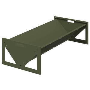 vidaXL F&ocirc;ringsgr&oslash;ft for husdyr Olivengr&oslash;nn 108 x 50 x 28 cm 10 kg