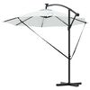 vidaXL Kantilever bananparasol sand 294 x 294 x 248 cm