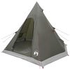 vidaXL 3 person Army gr&oslash;nn 185T Polyester med PU Belegg