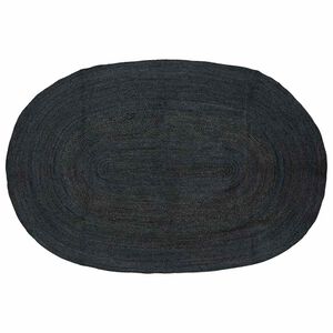 vidaXL Omr&aring;detepper M&oslash;rkegr&aring; 152 x 245 cm Jute
