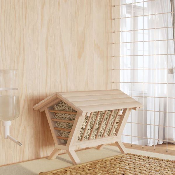 vidaXL H&oslash;ymater for kanin 44x33x33 cm heltre gran