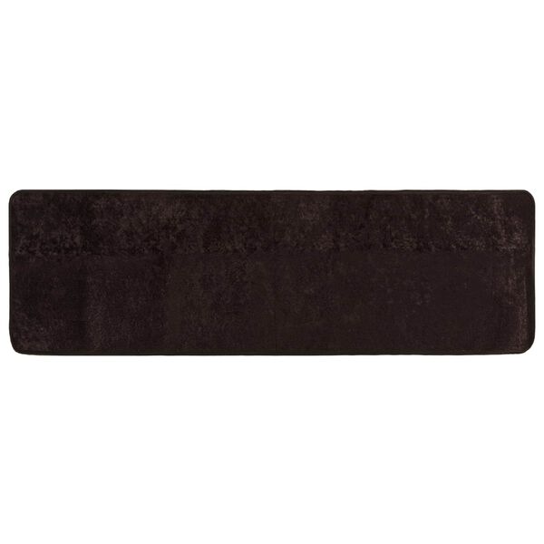 vidaXL Teppe Runner MARSA Antrasitt 250 x 80 cm Polyester og PVC