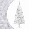 vidaXL Kunstig sammensatt juletre 150 cm 150 LED-lys Varmhvit