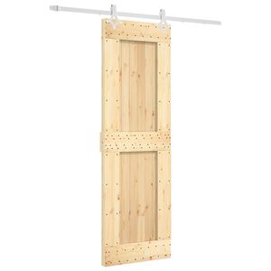 vidaXL Skyved&oslash;r 70 x 210 cm Massiv Furu Tre (Ubehandlet)
