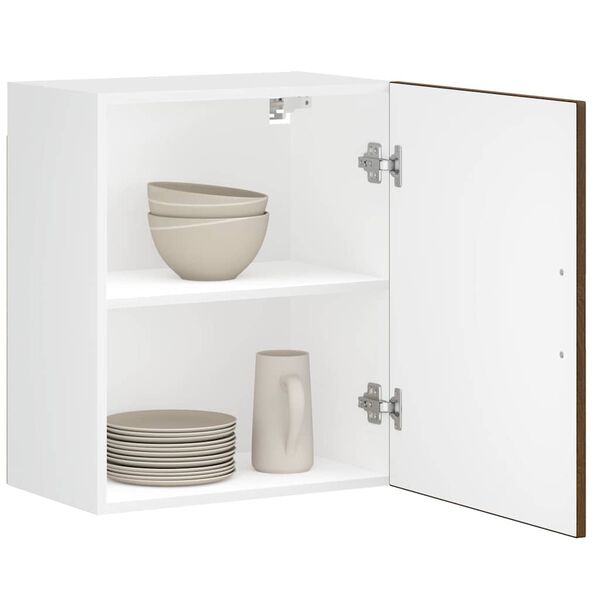 vidaXL Kj&oslash;kken veggskap Porto brun eik konstruert tre