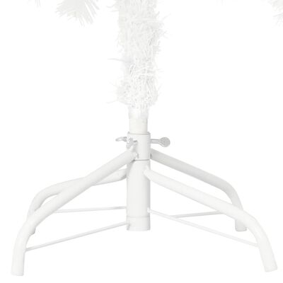 vidaXL Kunstig juletre livaktige nåler hvit 180 cm