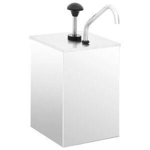 vidaXL Sausedispenser rustfritt st&aring;l 3,5 L