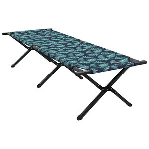 vidaXL Sammenleggbar camping seng Skog 193 x 69 x 45 cm Oxford-stoff