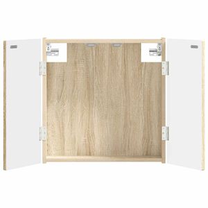 vidaXL Dartbrettskap DELFT Sonoma eik 52,5 x 10,5 x 53,5 cm