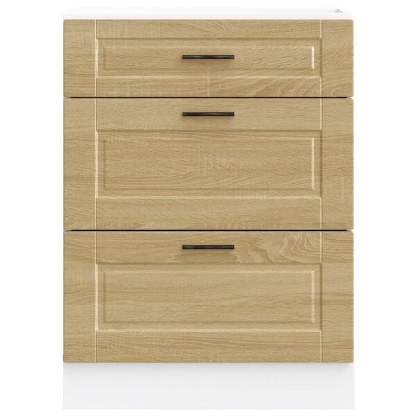 vidaXL Kj&oslash;kken underskap Porto sonoma eik konstruert tre