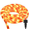 vidaXL Lyskabel med tauslys Varmhvit 5 m PVC