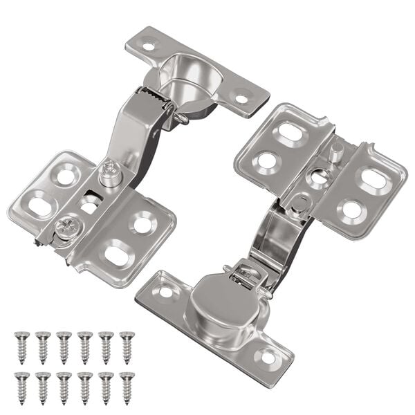 vidaXL Hingse 2 pcs Nikkel 26 mm Jern